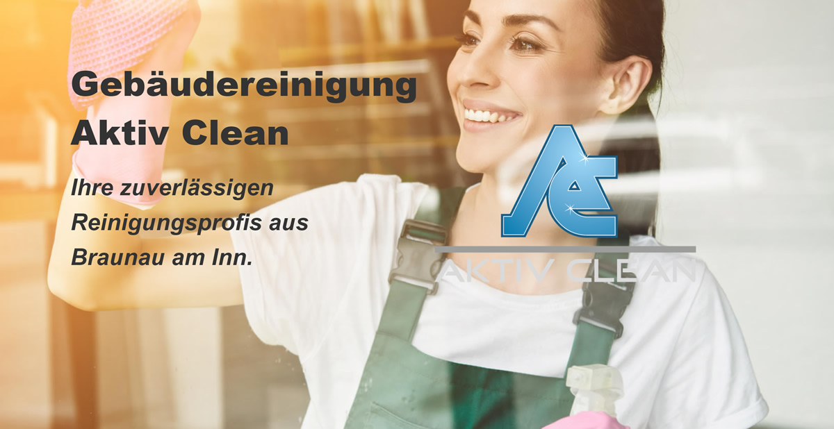 Gebäudereinigung Salzburg 🥇 Active Clean ✔ Reinigungsservice, Fassadenreinigung ツ